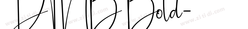 DINB Bold字体转换